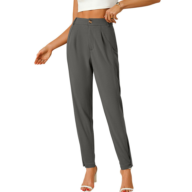 Women's Loose Work Business Formal Wear Elegant Pants