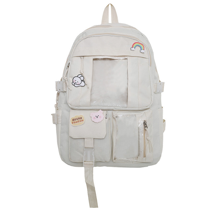 Women's Style Simple Junior Trendy Fashion Early Backpacks
