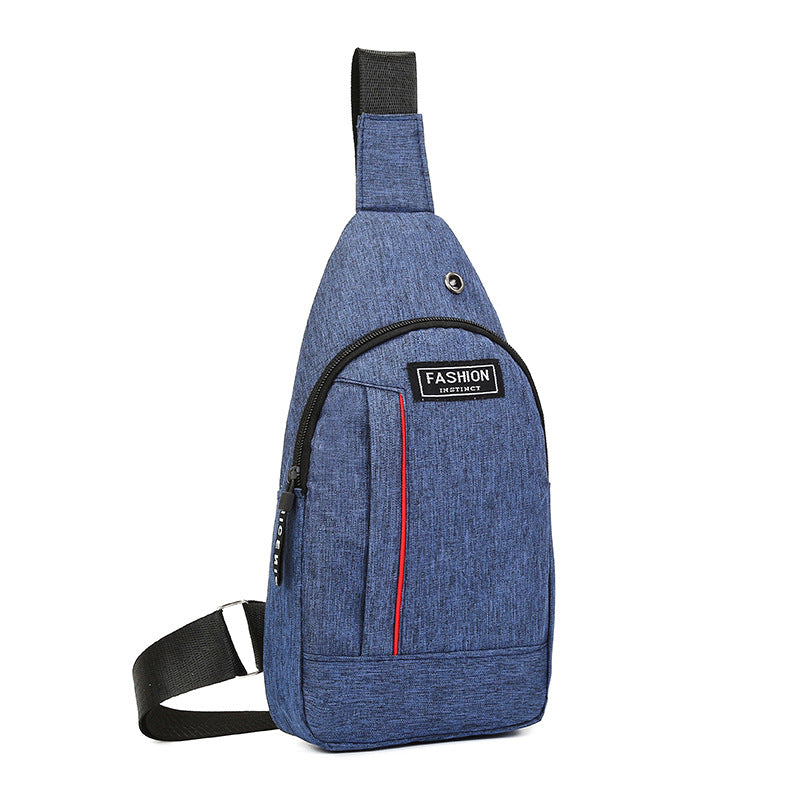 Men's Cool Elegant Running Luminous Waterproof Men's Chest Bags
