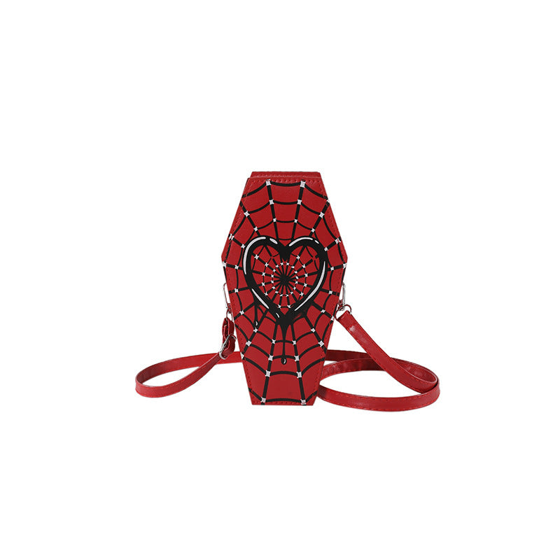 Halloween Cross Coffin Fashion Eccentric Personality Crossbody Bags