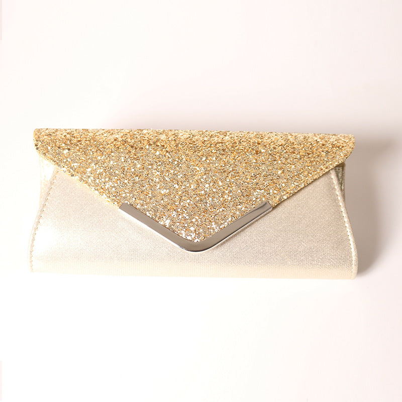 Graceful Trendy Clutch Fashionable Sequins Dinner Cosmetic Bags