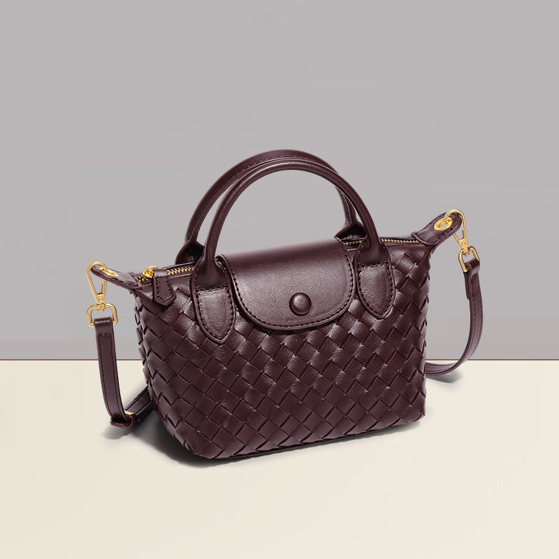 Woven Dumpling Texture Popular Portable Fashion Armpit Bags