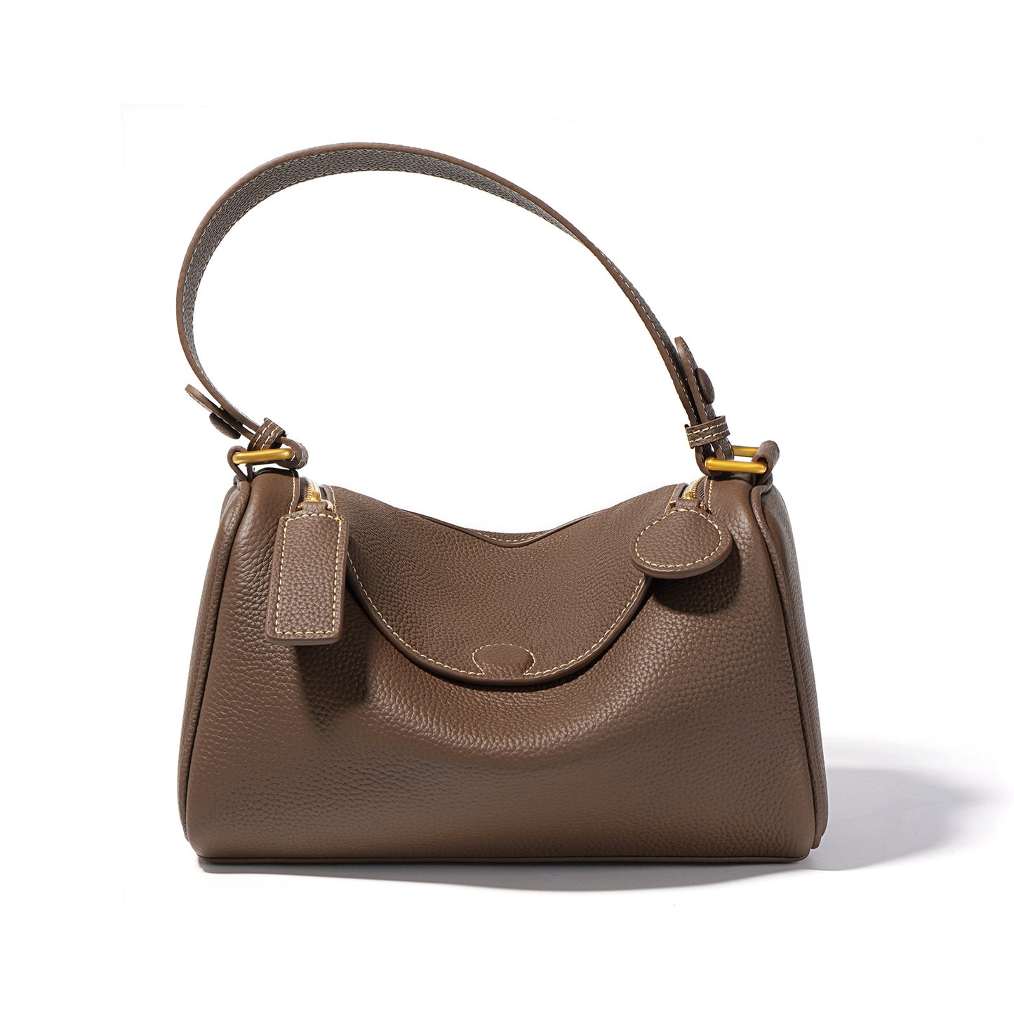 Women's First Layer Cowhide Pillow High Sense Authentic Shoulder Bags