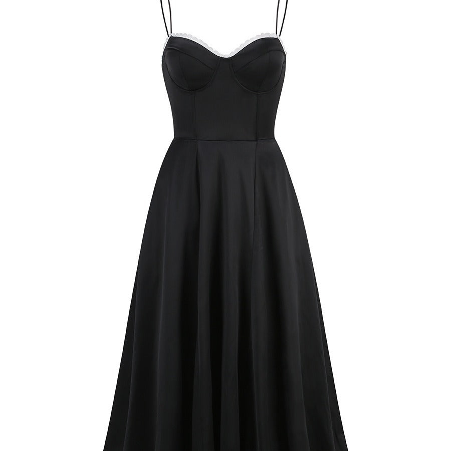 Women's Princess Pettiskirt Floral Dress Summer High-grade Dresses