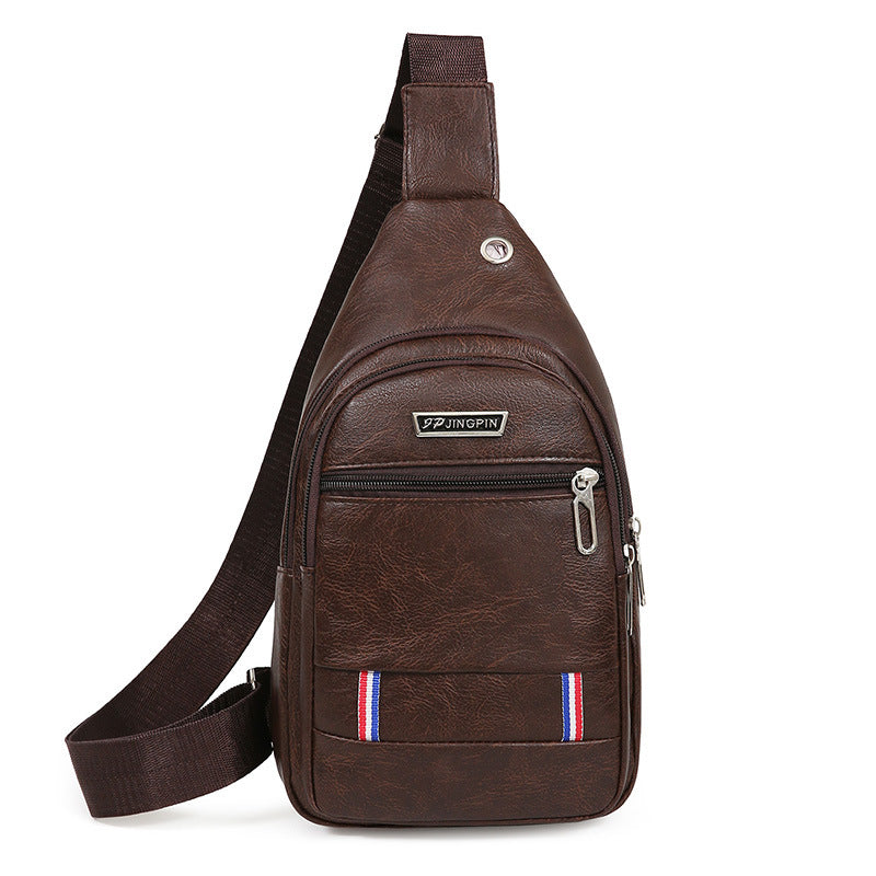 Men's Leisure Waterproof Korean Style Trendy Men's Chest Bags