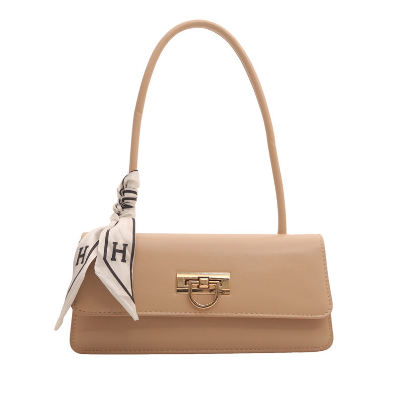 Underarm Fashion Silk Scarf Female Niche Crossbody Bags