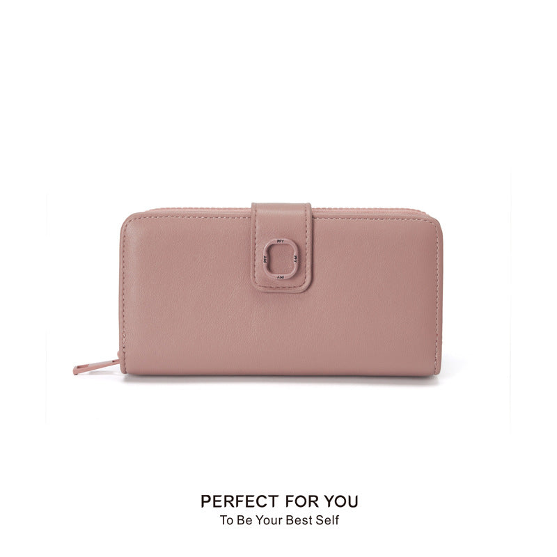 Women's Fashion Simple High Sense Multiple Slots Ladies Wallets