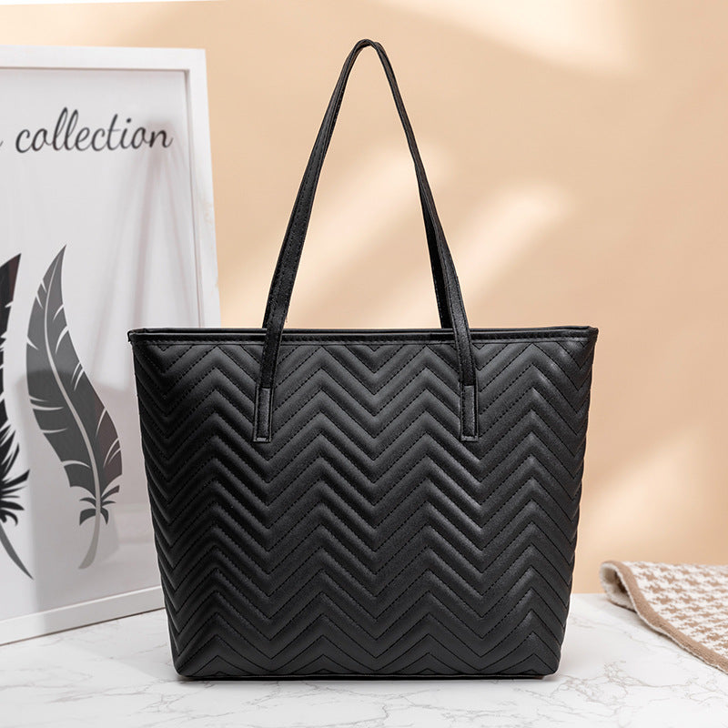 Women's Charming Large Capacity Shopping Embroidered Tote Bags