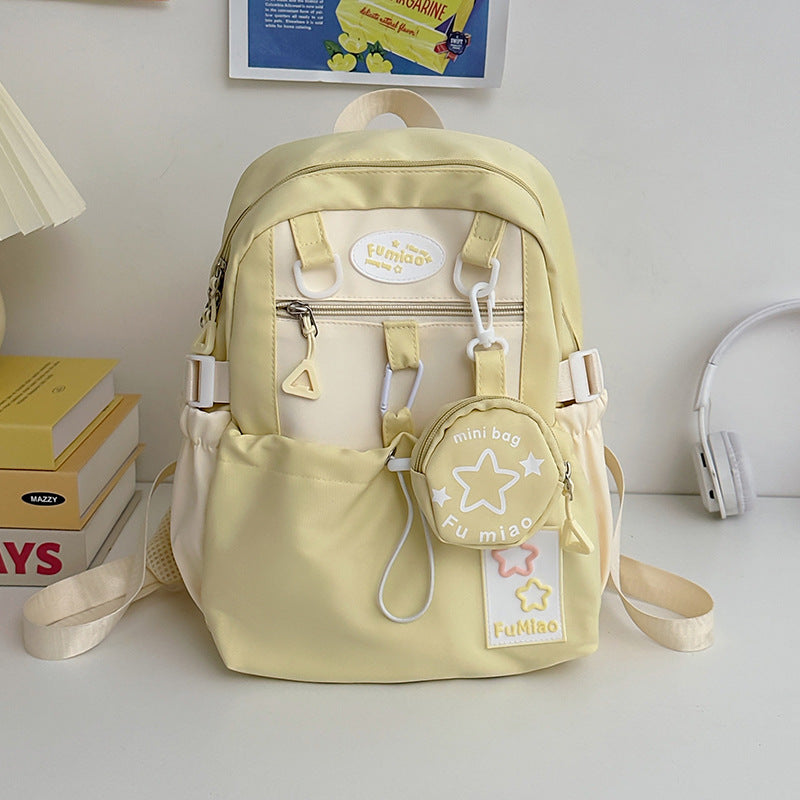 Summer Five-pointed Star Cute Milk Little Backpacks