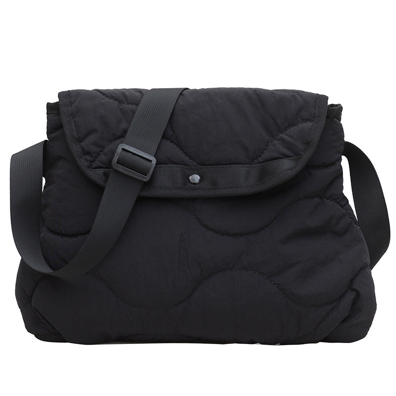 Women's Design Cotton Jacket Korean Nylon Fashionable Shoulder Bags