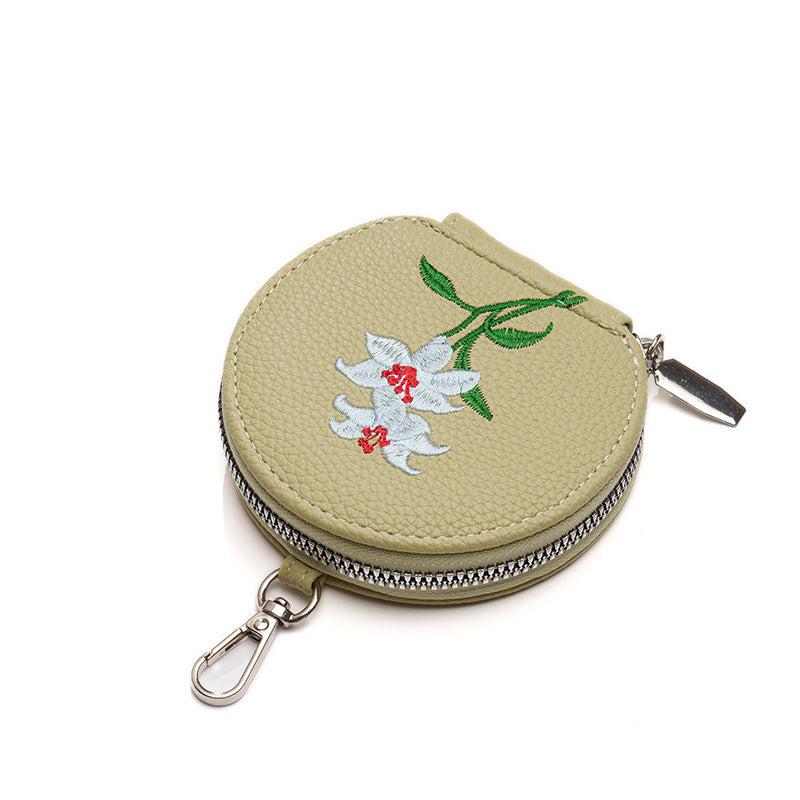 Women's Unique Large Capacity Embroidered Mobile Phone Bags