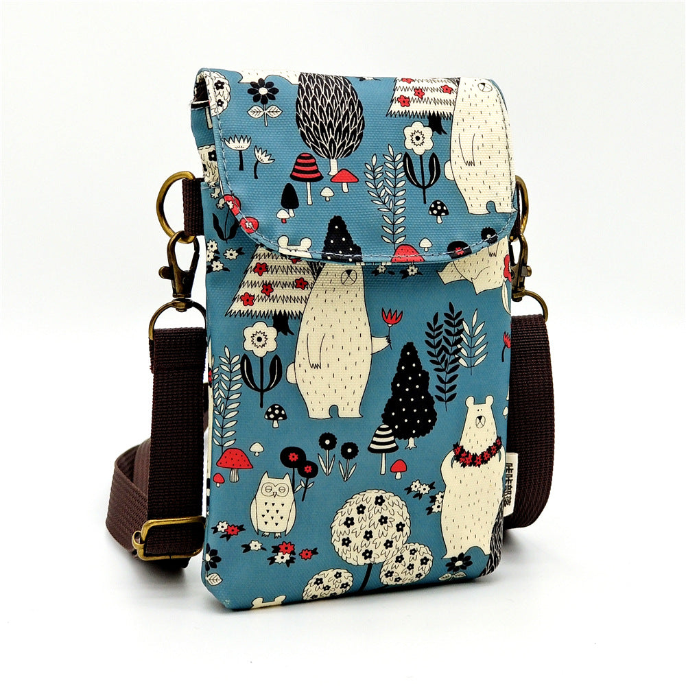 Women's Derm Large Screen Hand Waterproof Disposable Crossbody Bags
