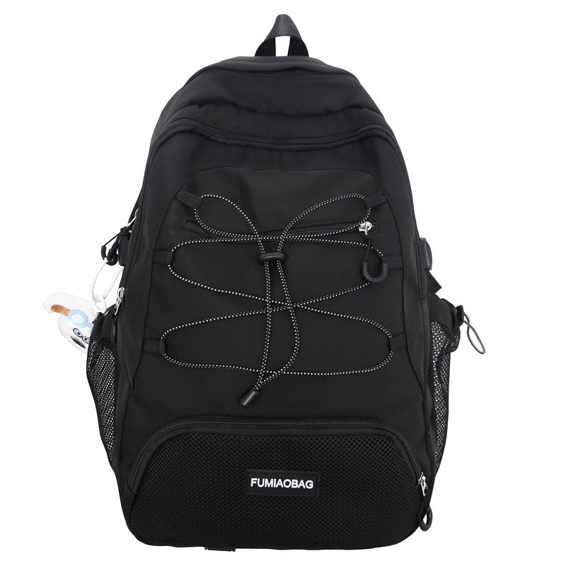 Contrast Color Hiking Retro Lightweight Computer Backpacks