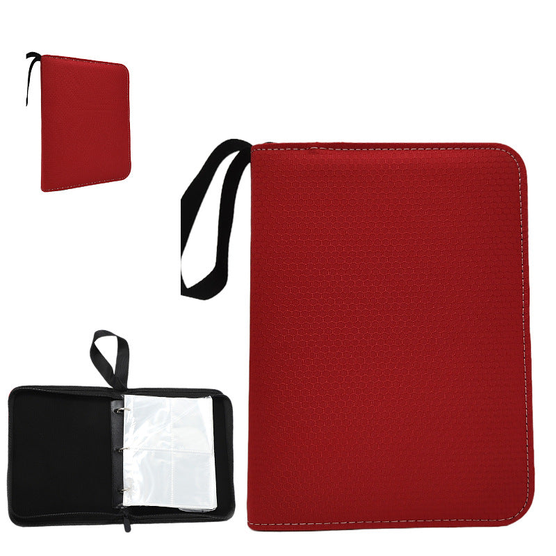 Storage Book Four Nine Grid Solid Card Holder