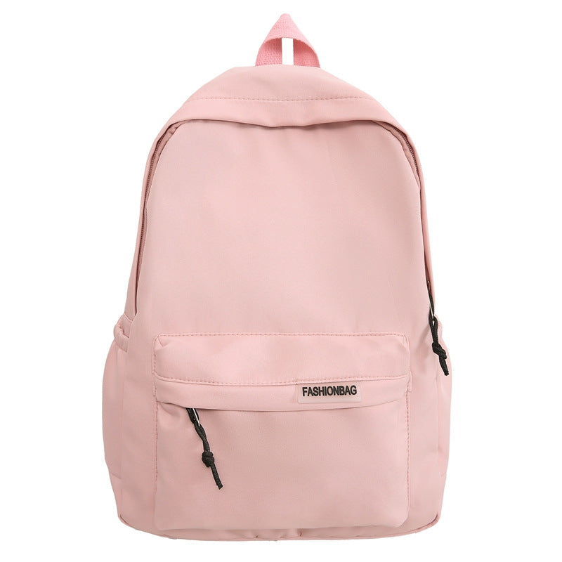Women's & Men's & Solid Color Nylon Versatile Large Backpacks