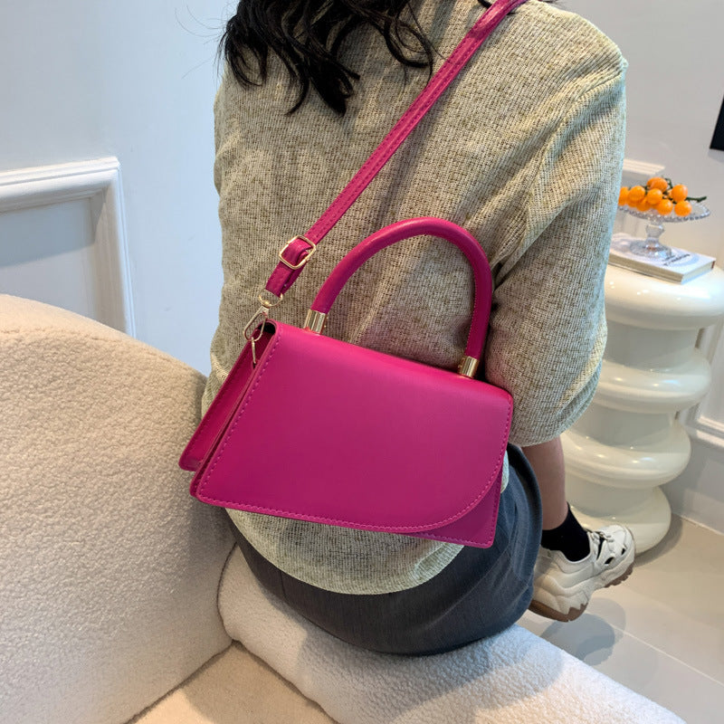Texture Trendy Retro Modern Popular Solid Shoulder Bags
