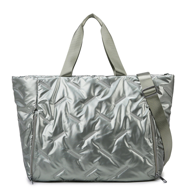 Women's Yoga Fitness Dry Wet Separation Waterproof Cotton Travel Bags