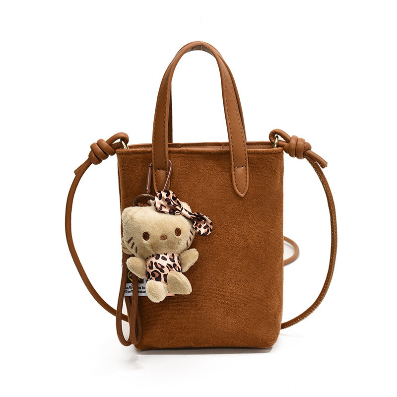 Design Frosted Vintage Portable Fashion Wear Crossbody Bags