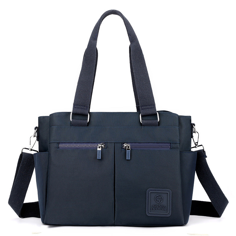 Women's Large Capacity Totes Simple Nylon Portable Shoulder Bags