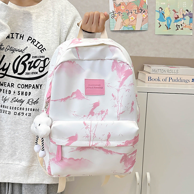 Female College Good-looking Lightweight Large Capacity Backpacks