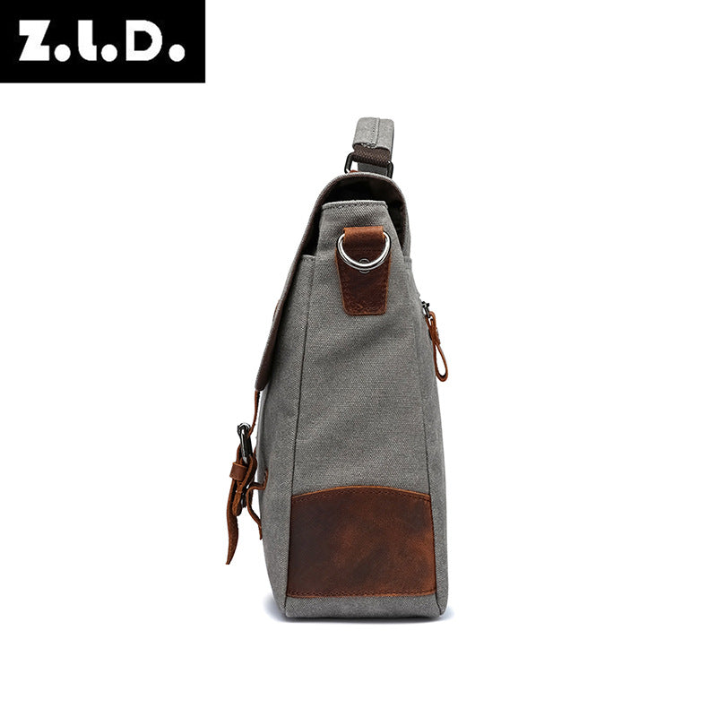 Men's Pretty Classy Durable Canvas Computer Men's Messenger Bags