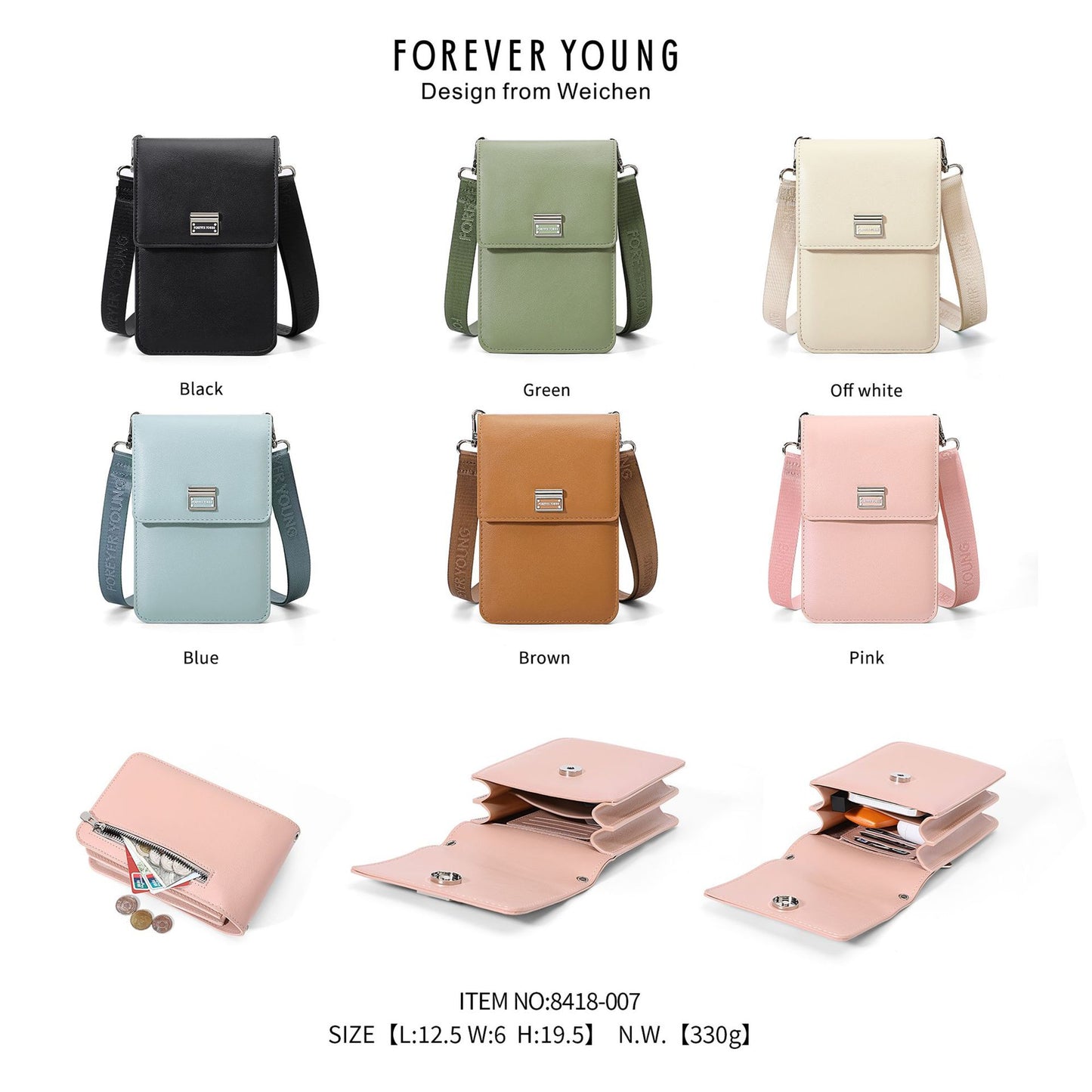 Women's Classy Korean Simple Fashionable Exquisite Phone Bags