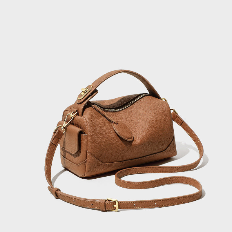 Women's Popular Genuine Leather Large Capacity High-grade Crossbody Bags
