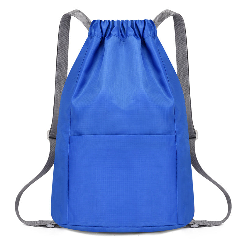 Women's & Men's & Fixed Drawstring Pocket Waterproof Lightweight Backpacks