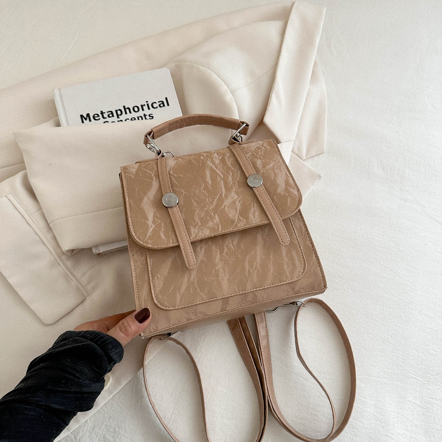 Women's Charming Korean Niche Design Fashion Backpacks