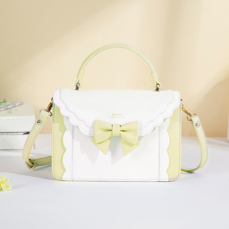 Women's Charming Stylish New Bow File Shoulder Bags