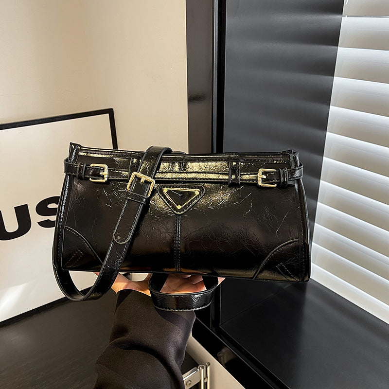 Women's Fashion Trend Pillow Retro Advanced Texture Crossbody Bags
