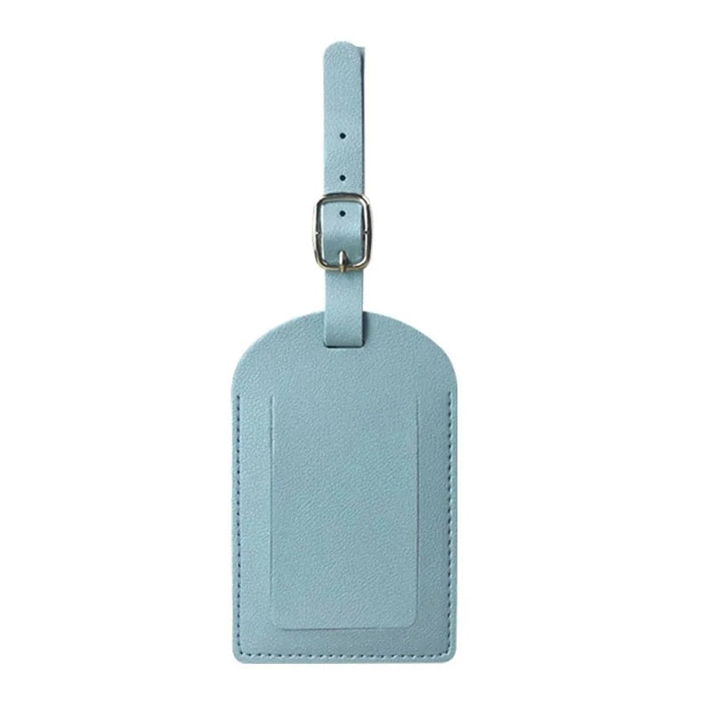 Leather Boarding Passport Baggage Tag Set Id Package