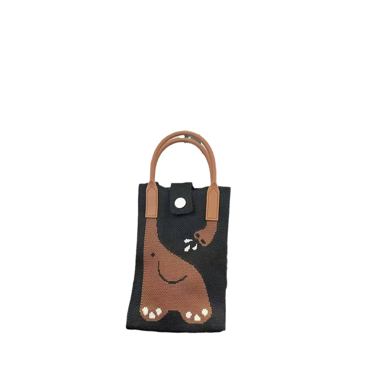 Festival Cartoon Knitted Mobile Series Personalized Phone Bags