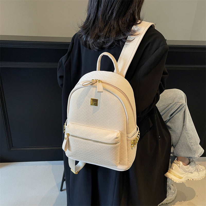 Women's Capacity Korean Style Fashion Trendy Soft Backpacks