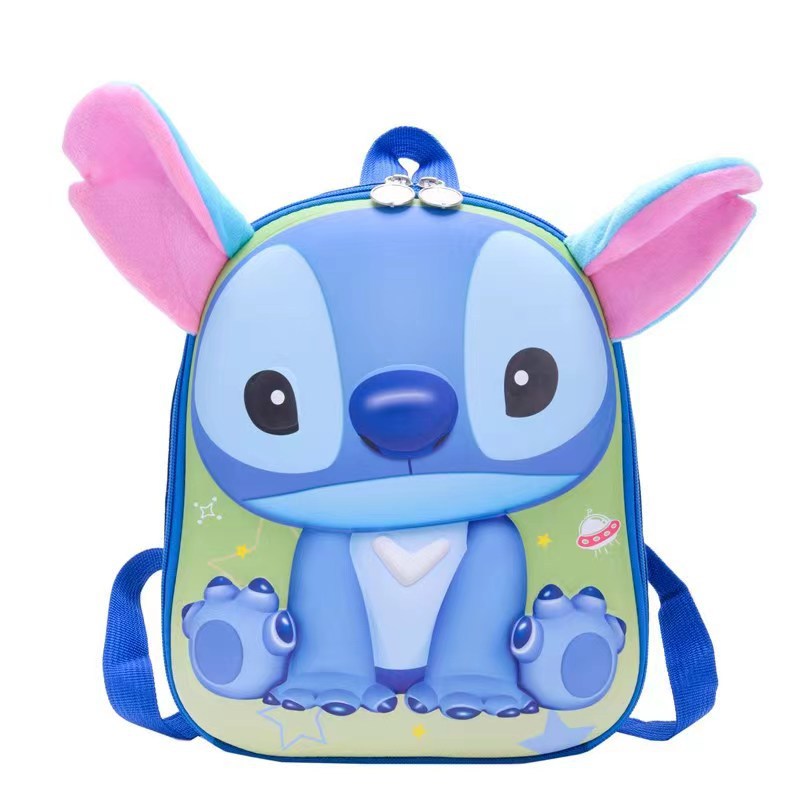 Children's Stitch Book Cover Super Light Cute Kindergarten School Bags