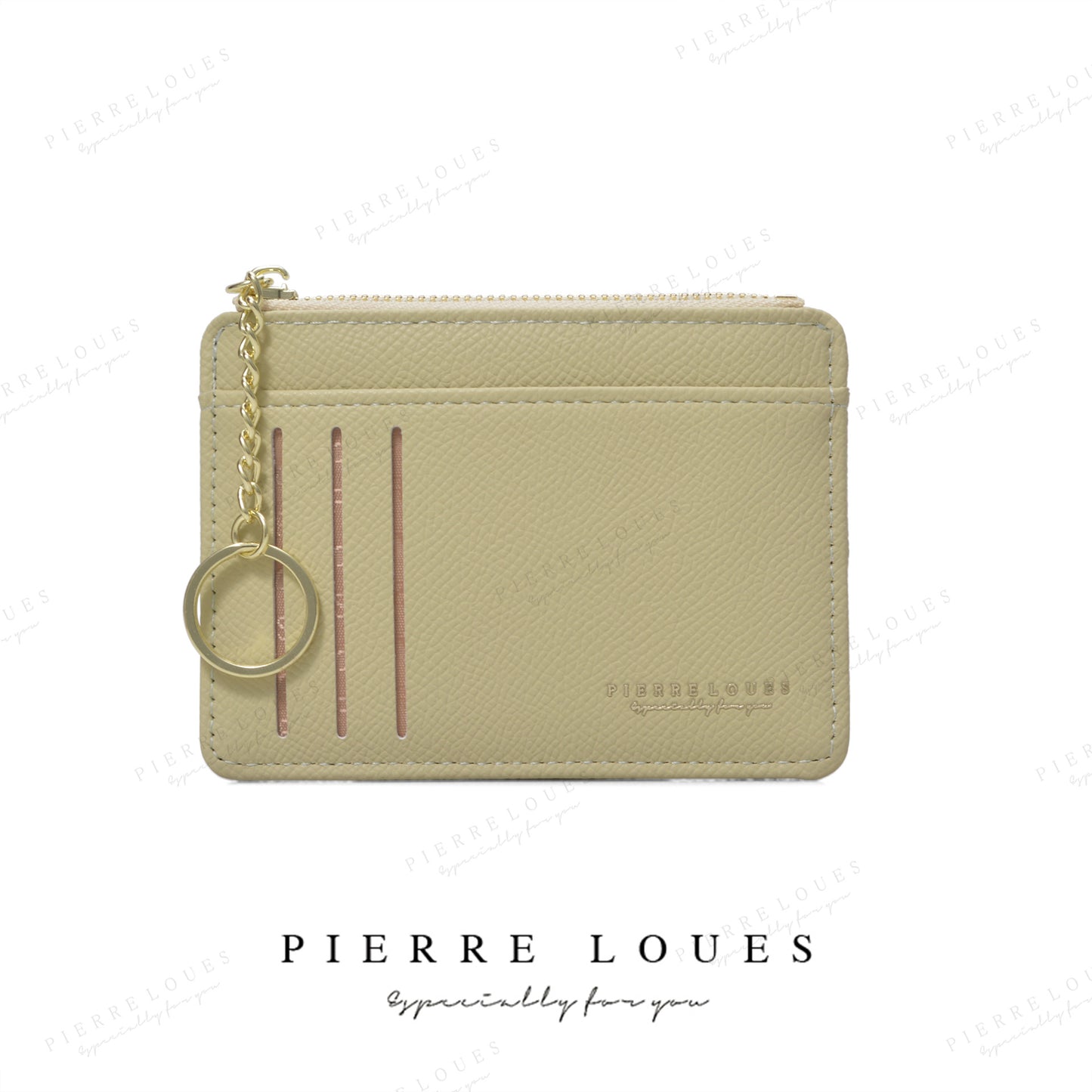 Women's Zipper Korean Mini Multiple Slots Cover Card Holder