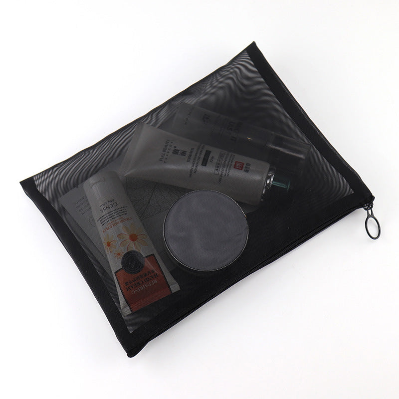 Transparent Voile Model Storage Pencil Packing Cosmetic Bags