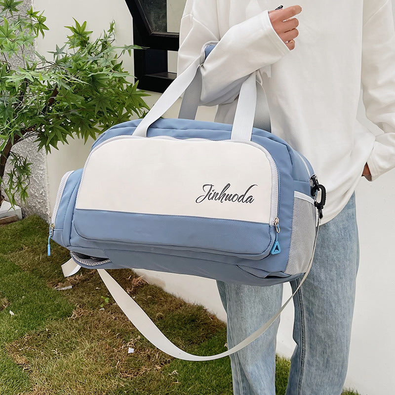 Women's With Shoe Compartments Large Capacity Waterproof Travel Bags
