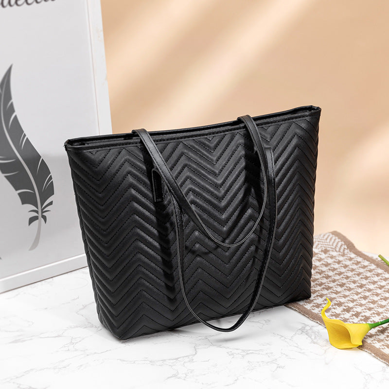 Women's Charming Large Capacity Shopping Embroidered Tote Bags