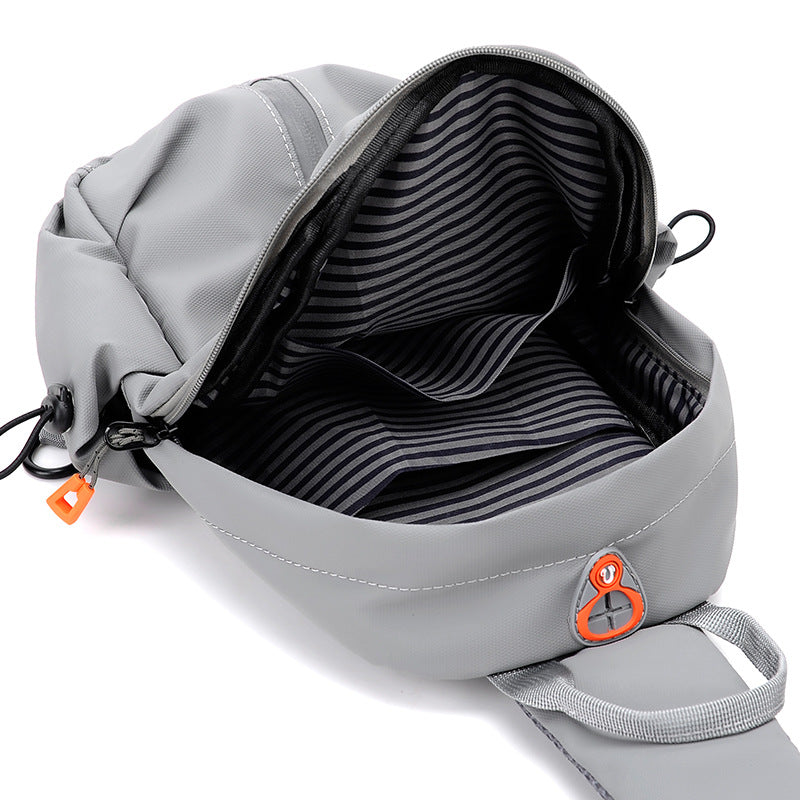 Men's Fashion Locomotive Style Waterproof Oxford Cloth Men's Shoulder Bags