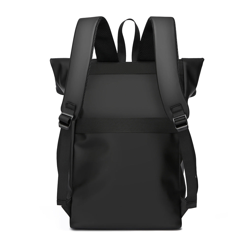Men's Fashion Geometric Rhombus Large Capacity Commuter Backpacks