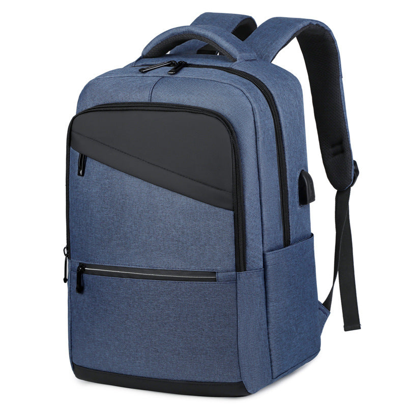 Men's Large Capacity Charging Computer Printed Backpacks