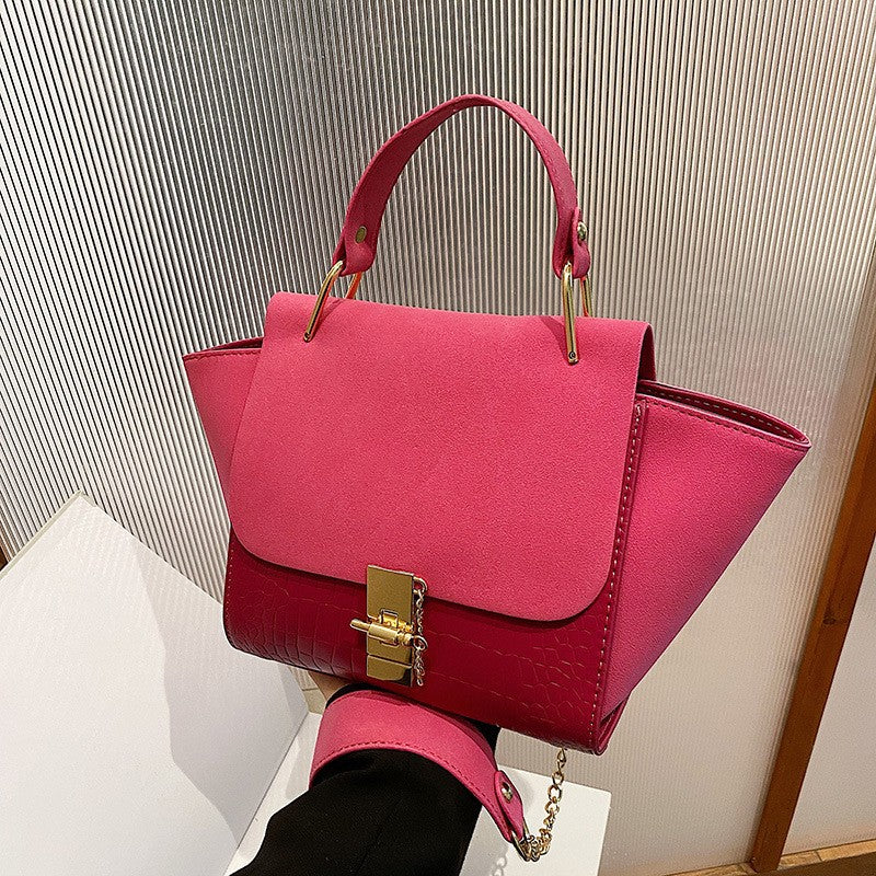Women's Frosted Pouches Chain Portable Retro Simple Bags