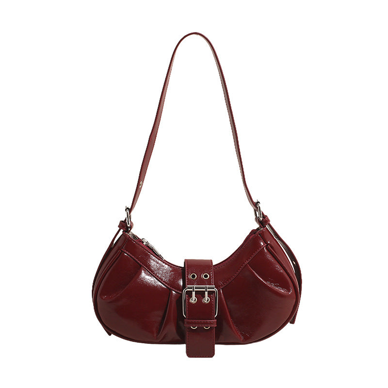 Retro Red Female Motorcycle Hot Style Shoulder Bags