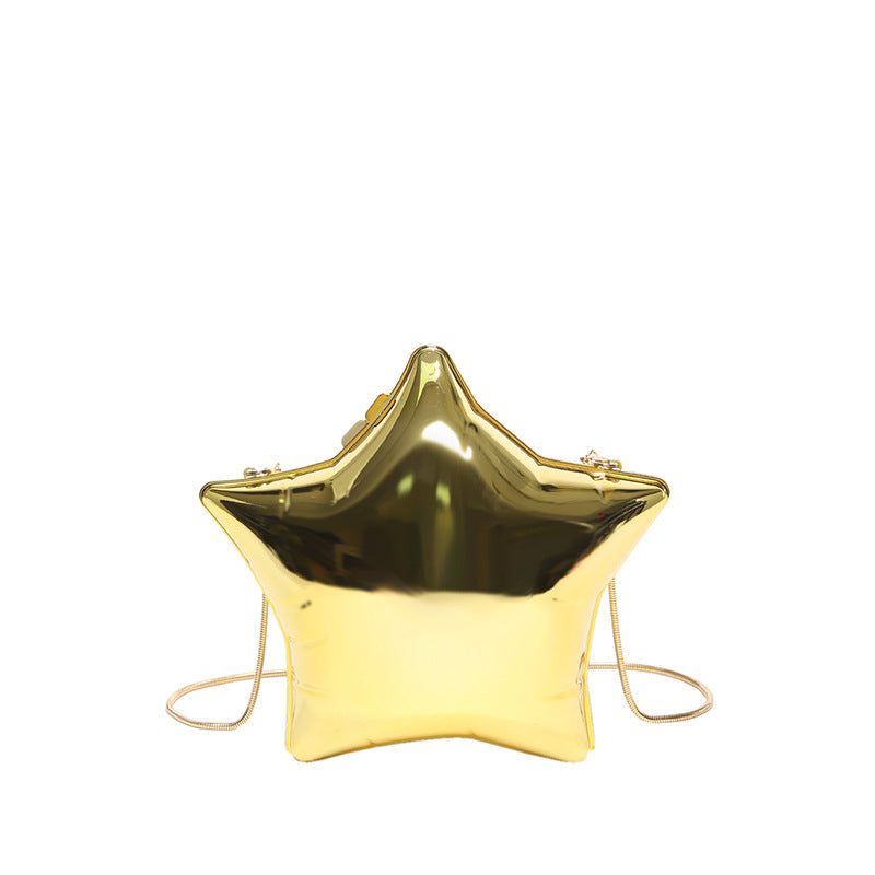 Women's Popular Acrylic Stars Autumn Fashion Temperament Shoulder Bags