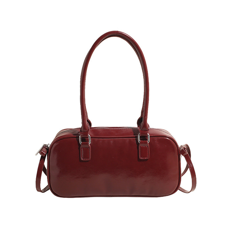 French Minority Fashion Vintage Bow Female Shoulder Bags