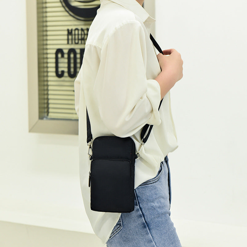 Women's Big Screen Mobile Oxford Cloth Wrist Phone Bags