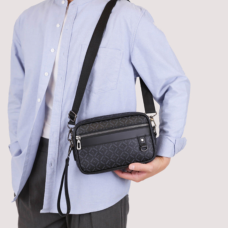 Men's Classic Clutch Fashion Trendy Mobile Men's Messenger Bags