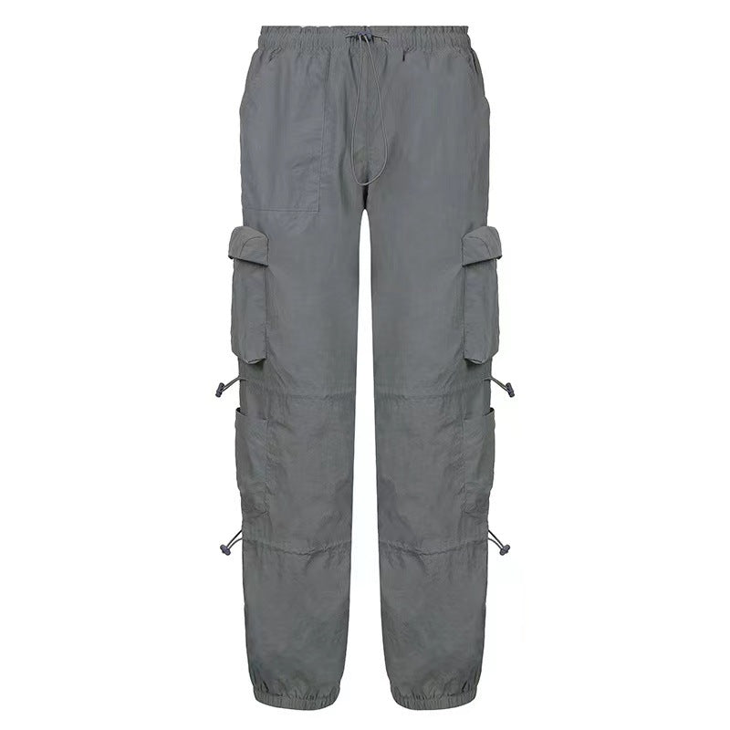 Sense Drawstring Elastic Loose Hip Hop Low Pants