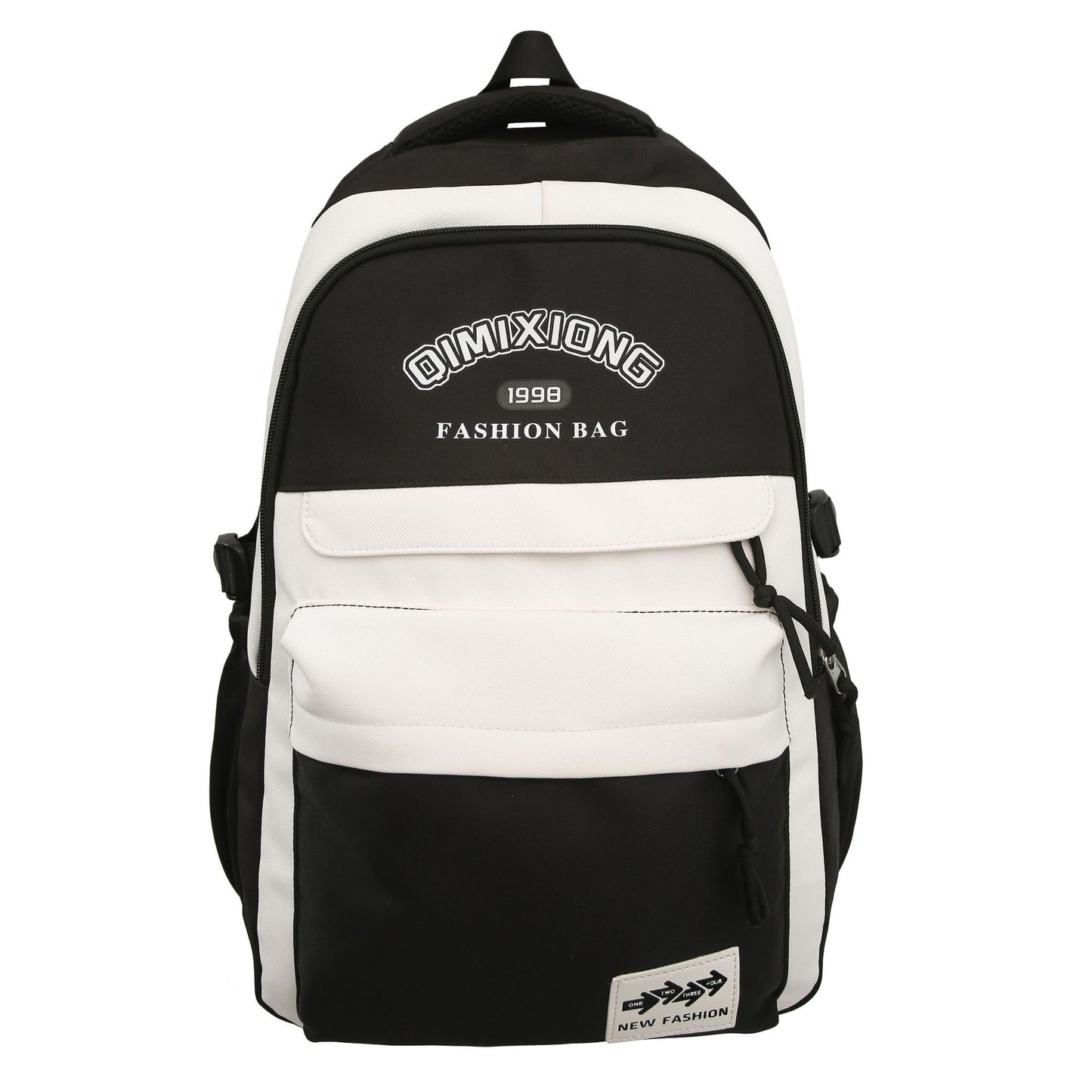 Women's & Men's & Contrast Color Large Capacity Female Junior Backpacks